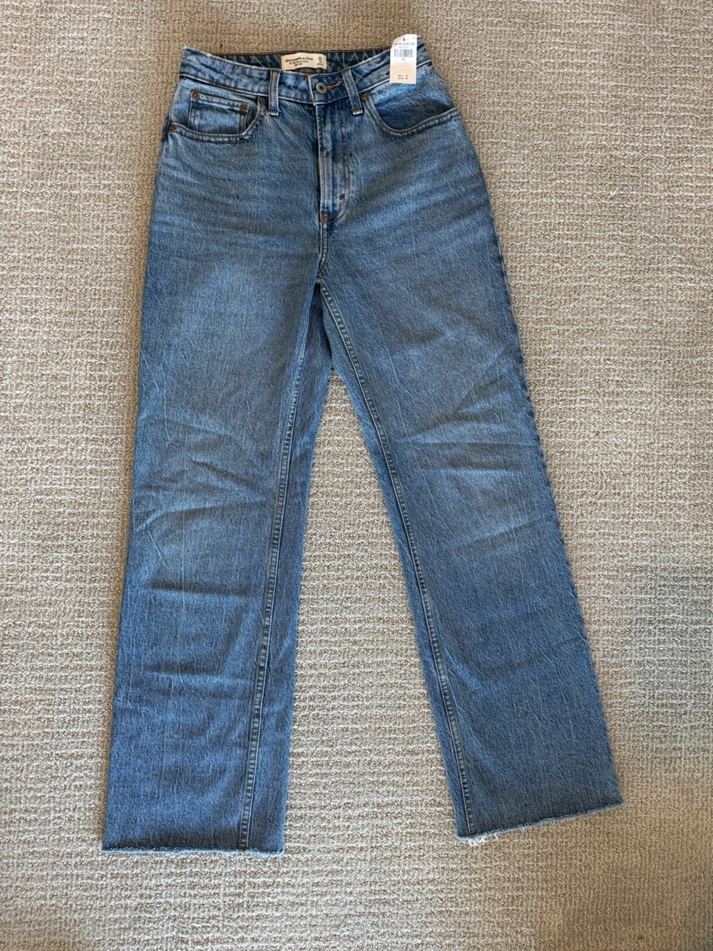 Abercrombie 90s Relaxed High Rise Curve Love Jeans